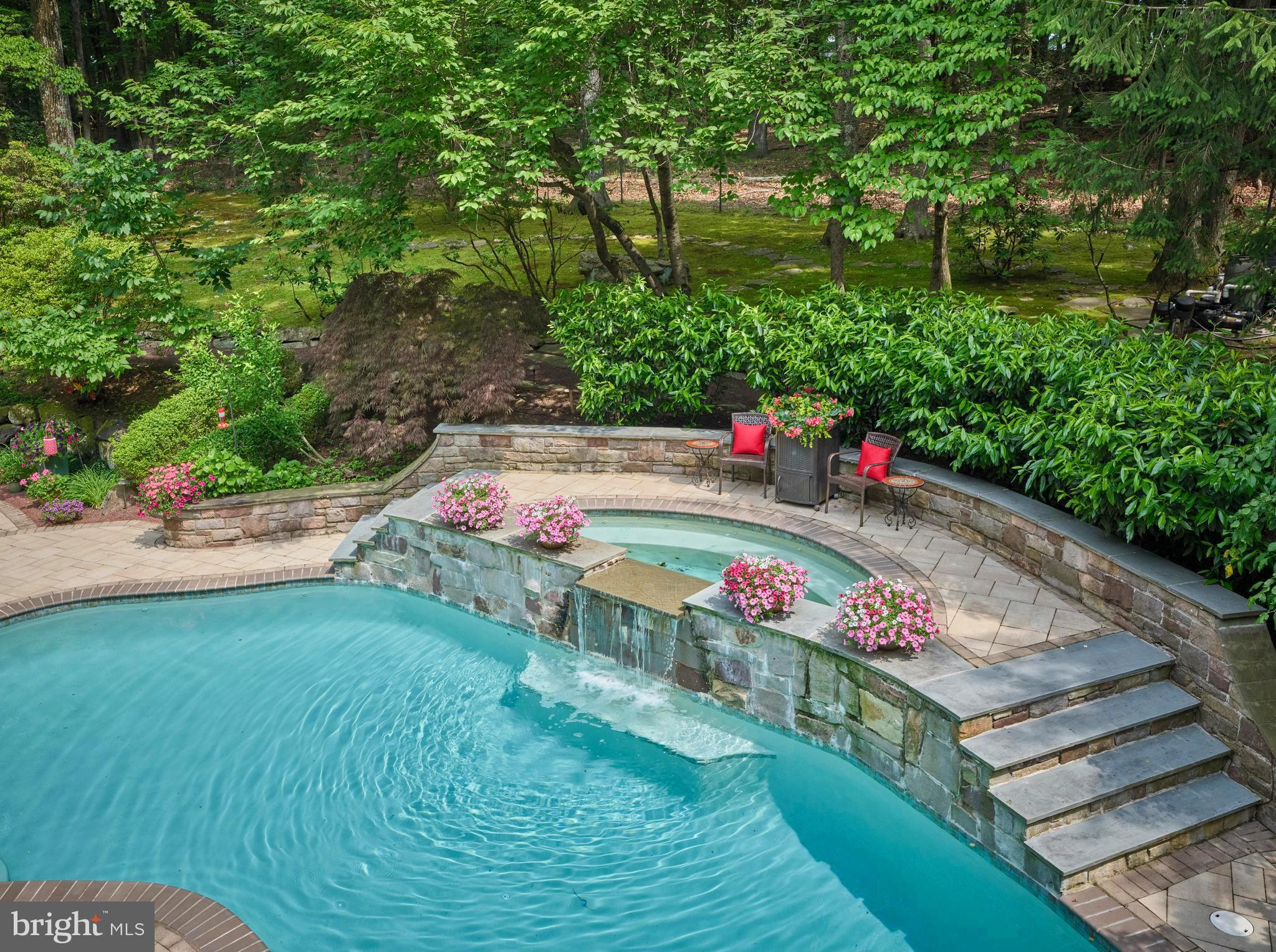 7028 Ely Road New Hope, PA 18938 - Photo 28 of 65 a view of yard with an outdoor space