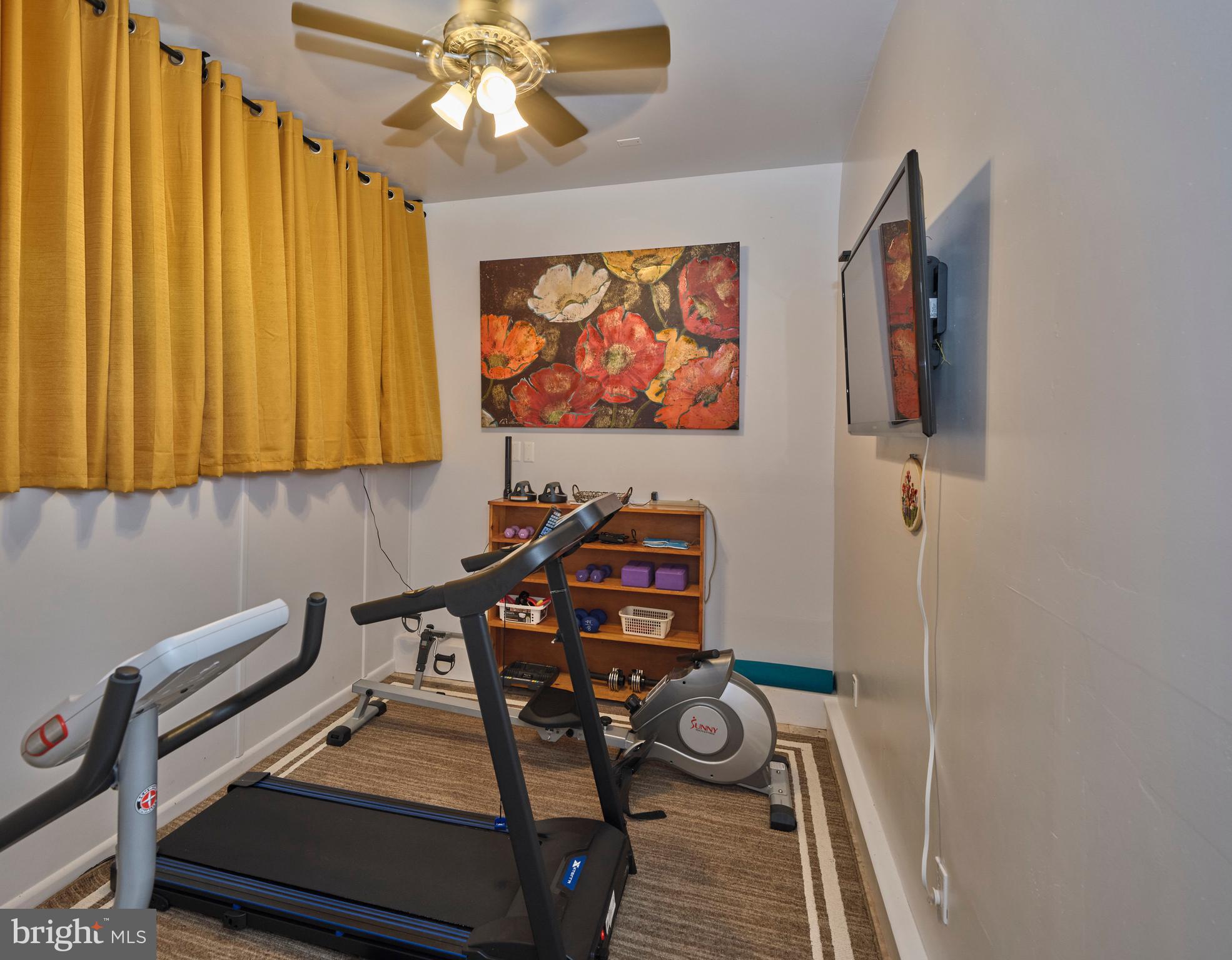 7028 Ely Road New Hope, PA 18938 - Photo 39 of 65 a view of a room with gym equipment