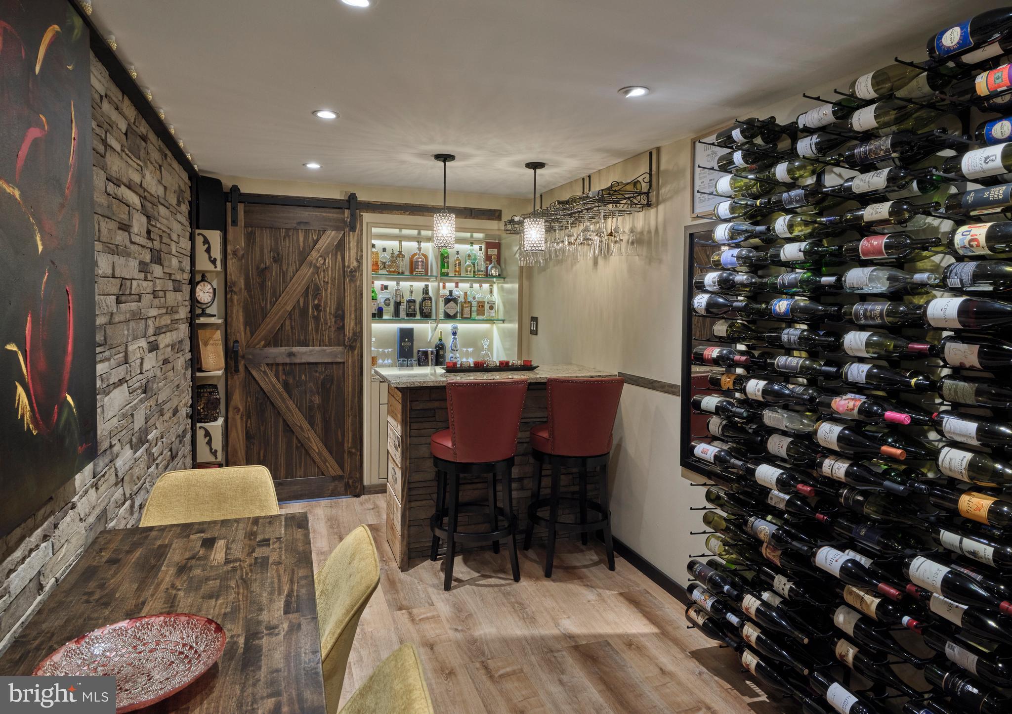 7028 Ely Road New Hope, PA 18938 - Photo 41 of 65 a view of a dining room with furniture window and wooden floor