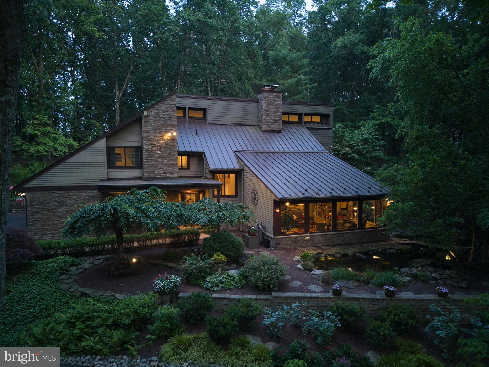 7028 Ely Road New Hope, PA 18938 - Photo 61 of 65 a aerial view of a house