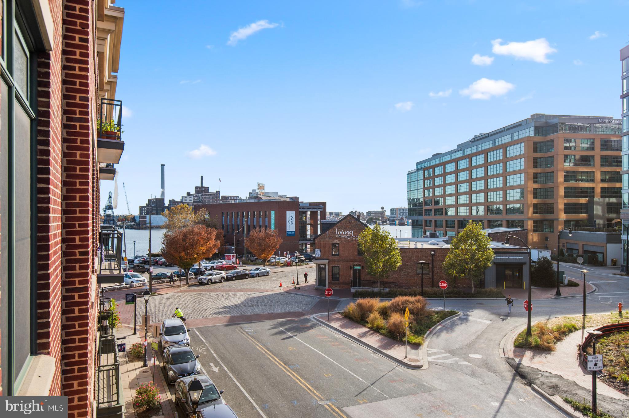 1500 Thames Street, Unit 308 Baltimore, MD 21231 - Photo 5 of 19 Water view from balcony