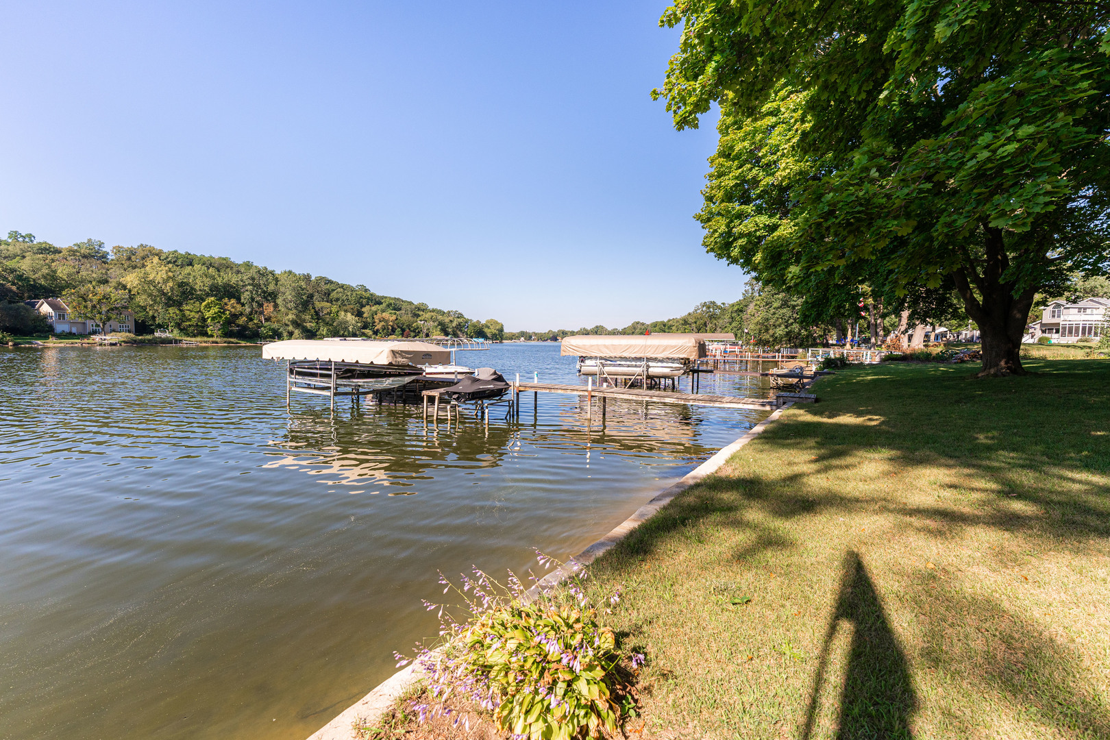 8415 Balder Drive Cary, IL 60013 - Photo 34 of 34 a view of a lake with houses