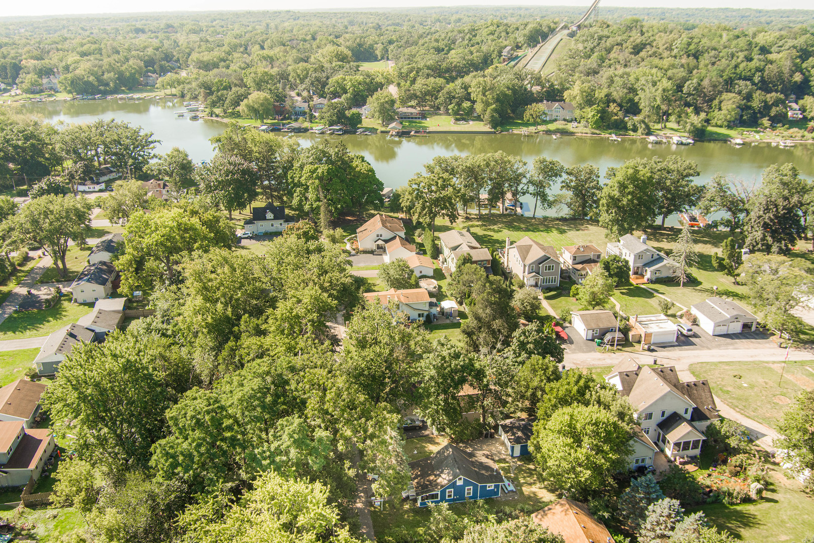 8415 Balder Drive Cary, IL 60013 - Photo 5 of 34 a view of lake with houses