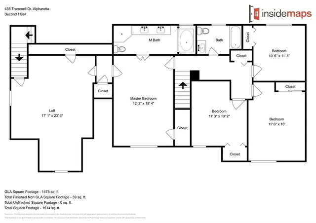 a picture of a floor plan
