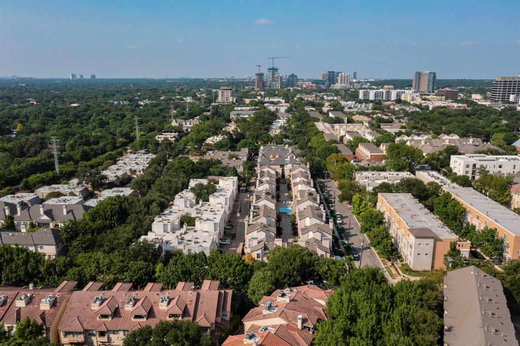 3901 Travis Street, Unit 113 Dallas, TX 75204 - Photo 39 of 40 an aerial view of multiple house