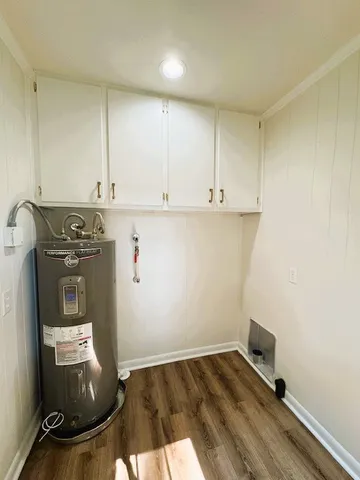 a house with trees in the background