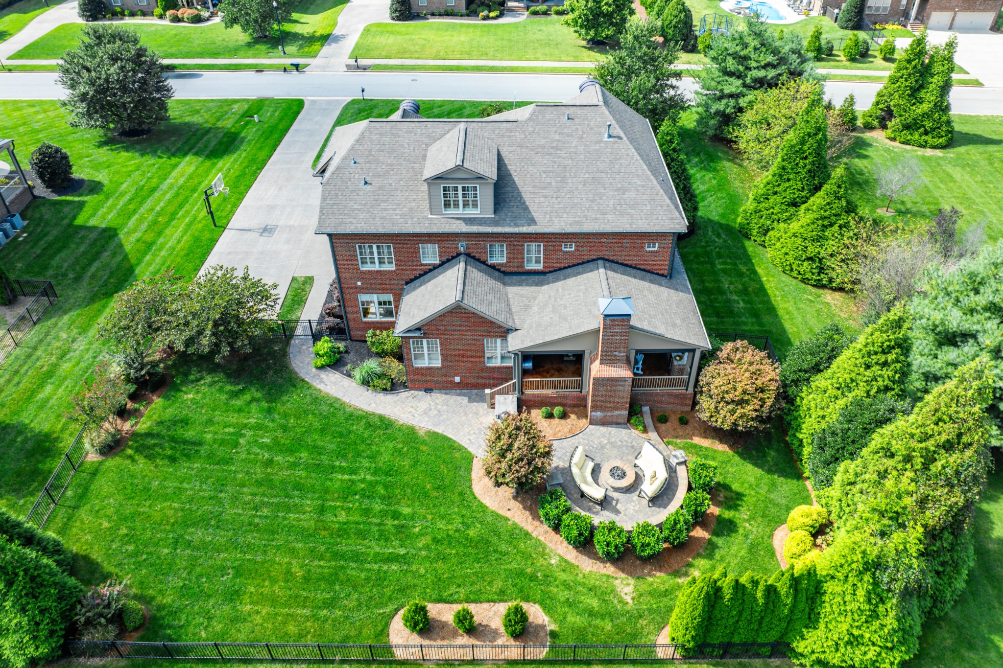 1828 Kettering Trace Brentwood, TN 37027 - Photo 50 of 62 an aerial view of a house