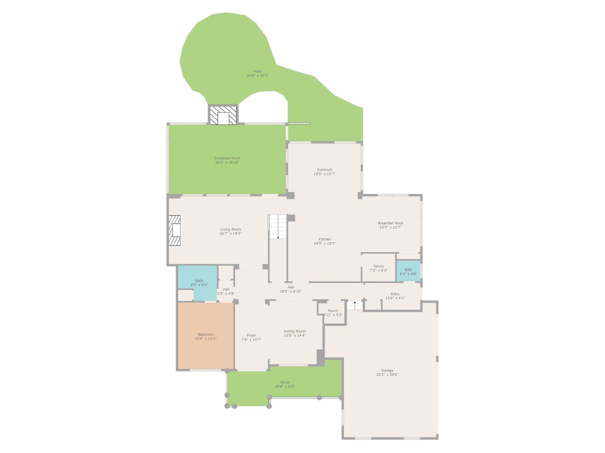 1828 Kettering Trace Brentwood, TN 37027 - Photo 59 of 62 a picture of a room with a floor to ceiling window