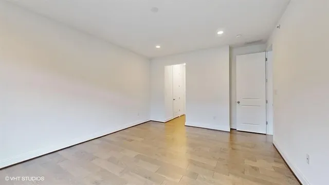 a view of a city with an ocean view