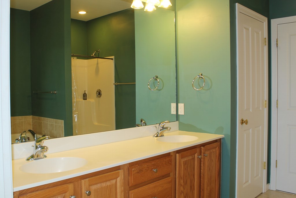 101 Buttercup Lane, Unit 101 Grafton, MA 01560 - Photo 18 of 24 a bathroom with a sink and a mirror