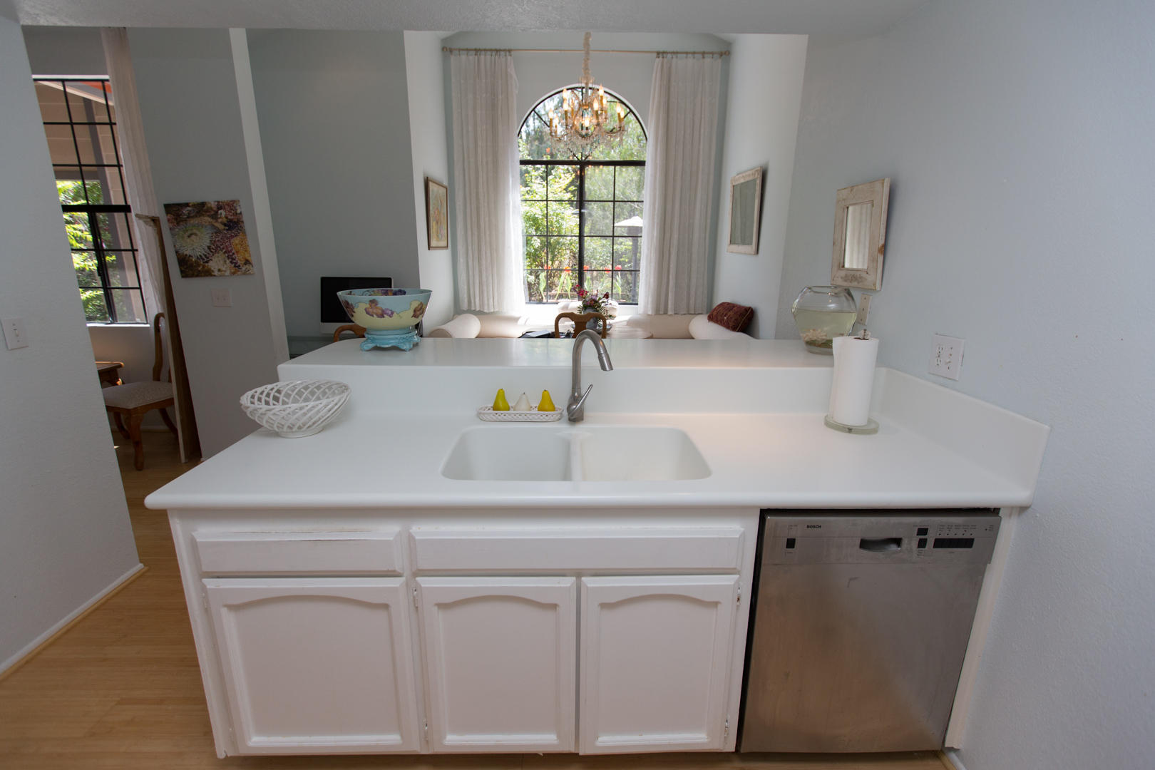 5300 Traci Drive Santa Barbara, CA 93111 - Photo 7 of 13 a bathroom with a sink two mirror and window