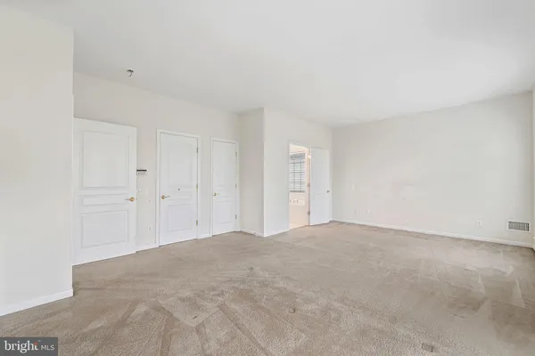a view of empty room