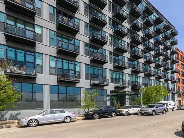 a car parked in front of a building