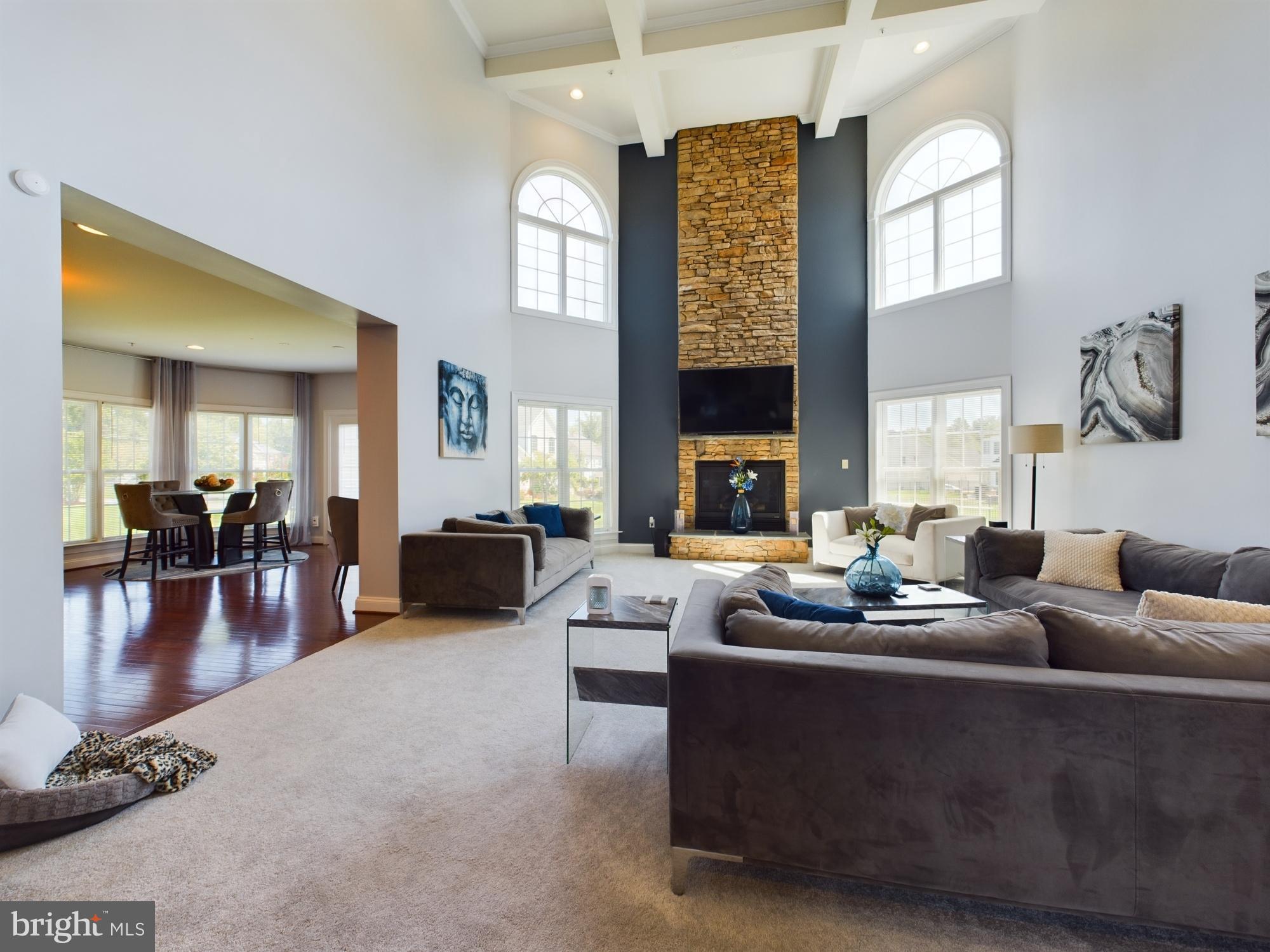 14601 Driftwood Road Bowie, MD 20721 - Photo 22 of 90 Spacious living area with elegant stone accents.