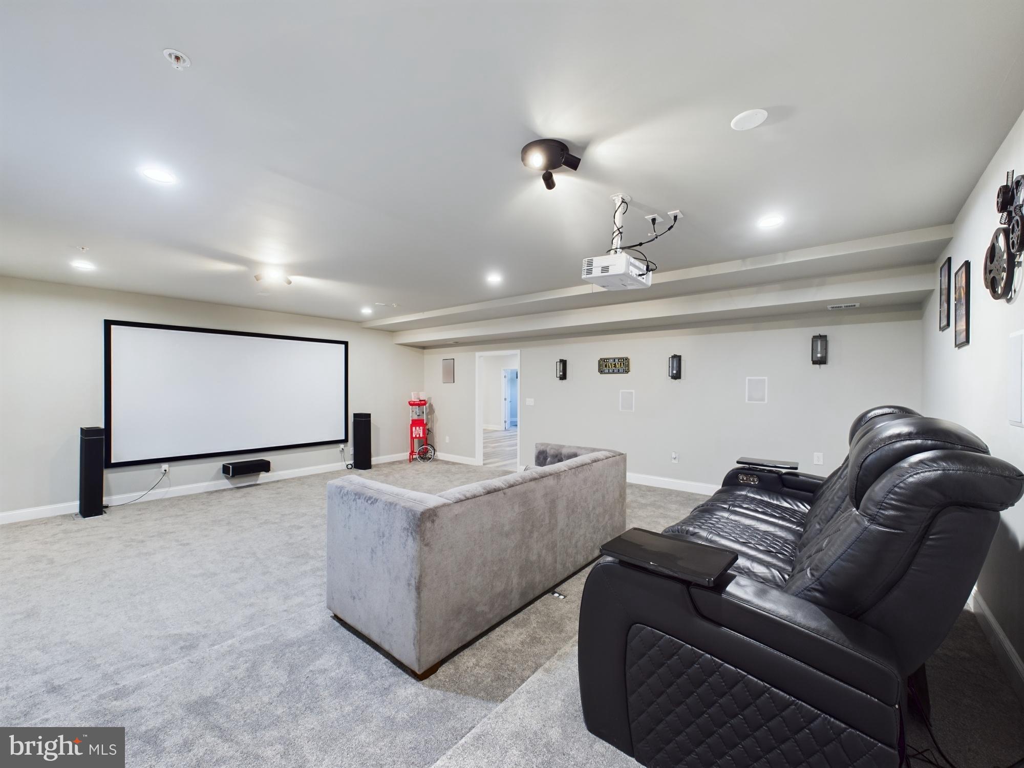 14601 Driftwood Road Bowie, MD 20721 - Photo 55 of 90 Spacious home theater for ultimate entertainment.