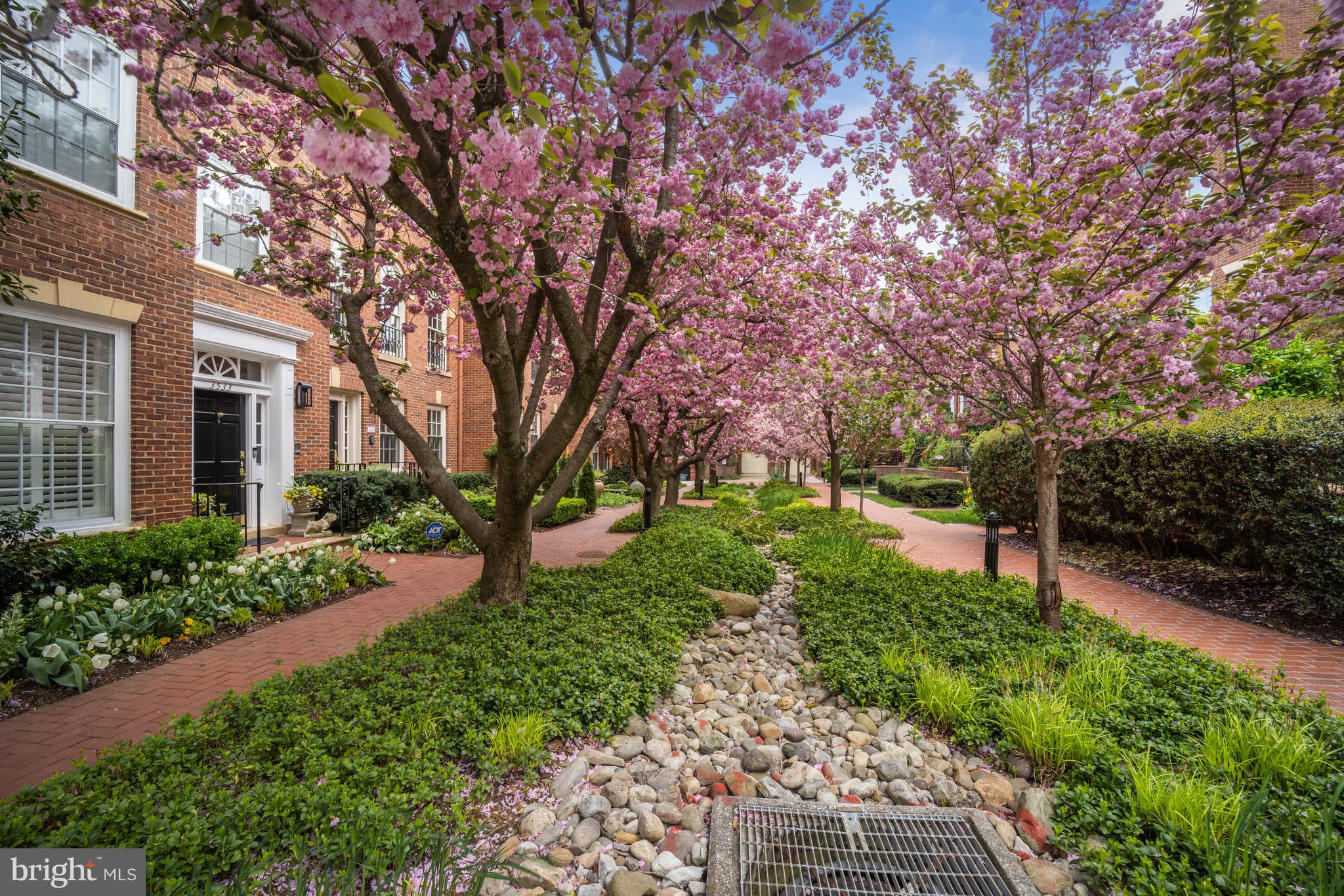 3528 Reservoir Road Northwest Washington, DC 20007 - Photo 31 of 32 View Of Courtyard