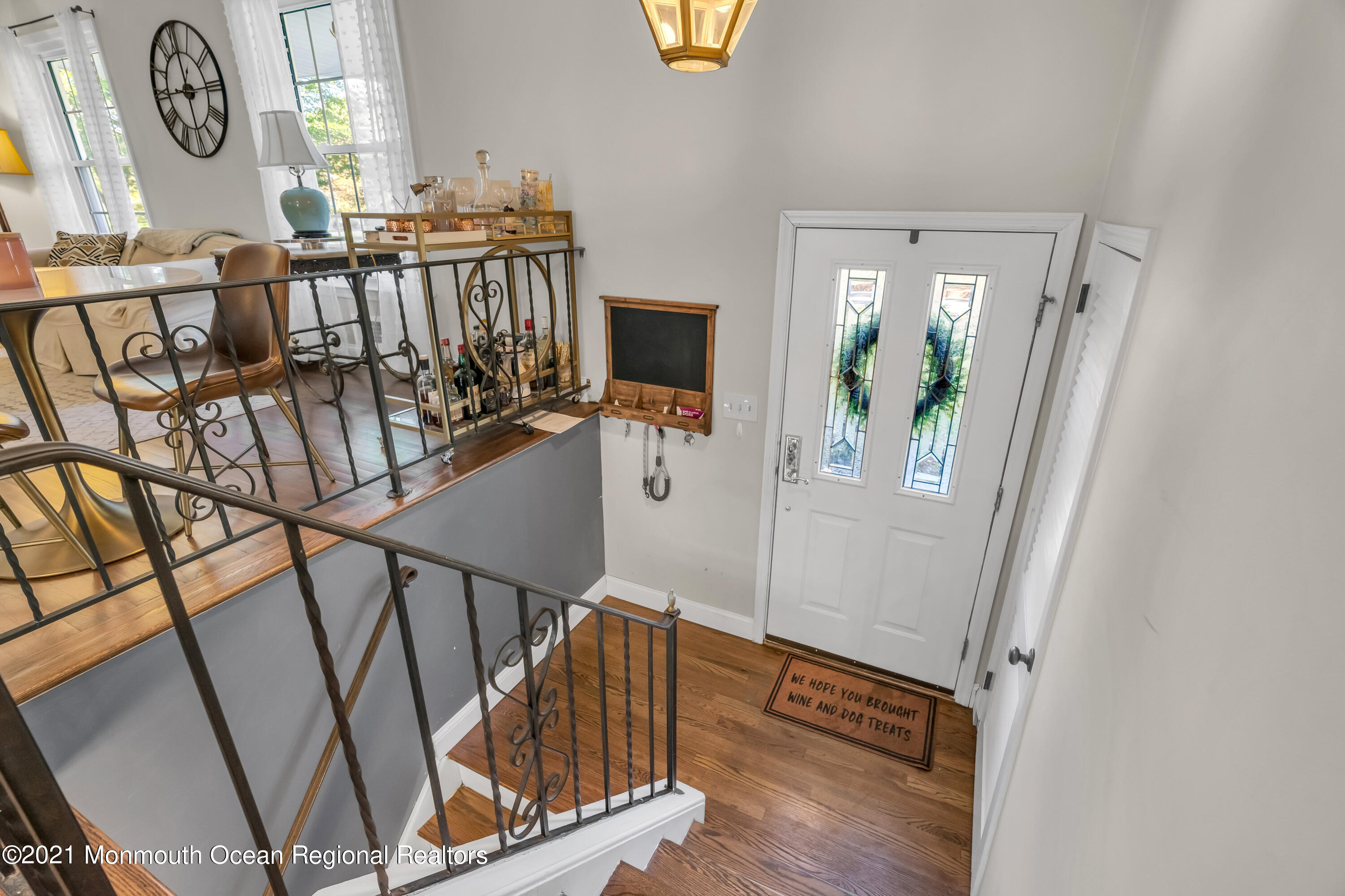 6 Spring Valley Drive Holmdel, NJ 07733 - Photo 5 of 32 a view of entryway with wooden floor