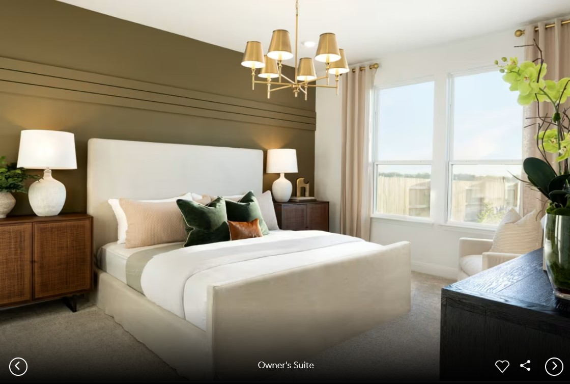 624 Rubber Tree Way Buda, TX 78610 - Photo 5 of 12 a bedroom with a bed and window