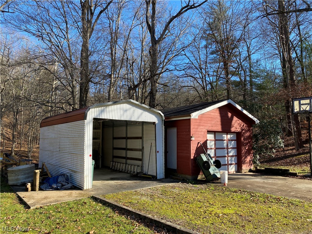 2008 Goose Creek Road Petroleum, WV 26161 - Photo 26 of 35 View of outdoor structure featuring a garage