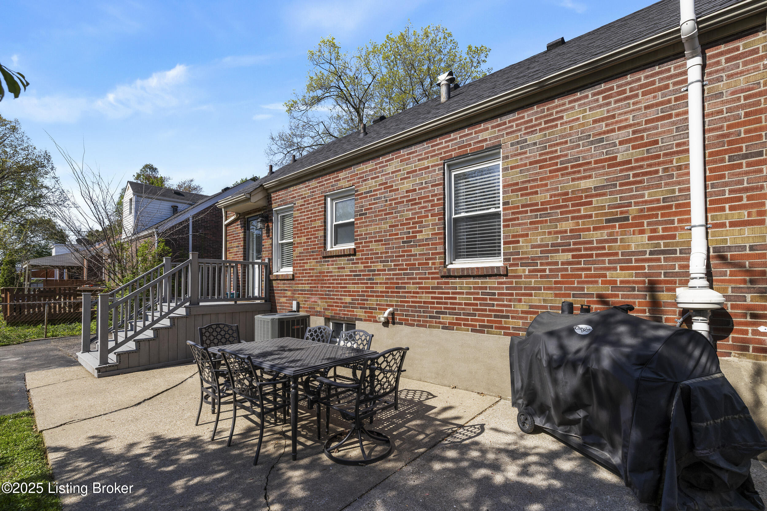 217 Merriman Road Louisville, KY 40207 - Photo 8 of 38 Side View of Patio and Radon Remediation.