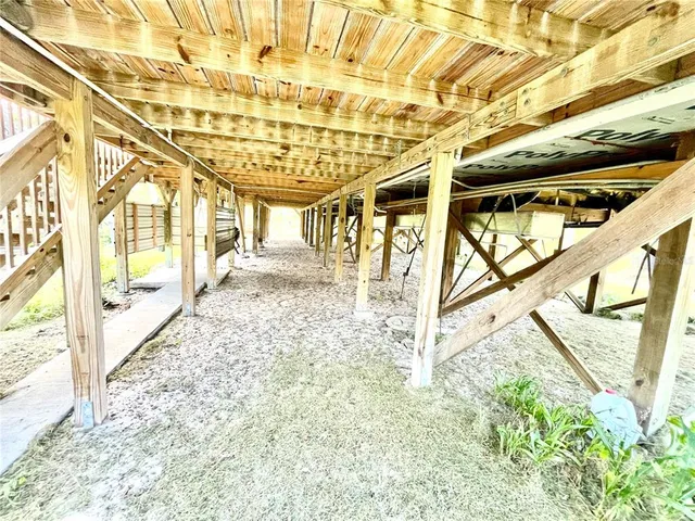 a view of lake with boats