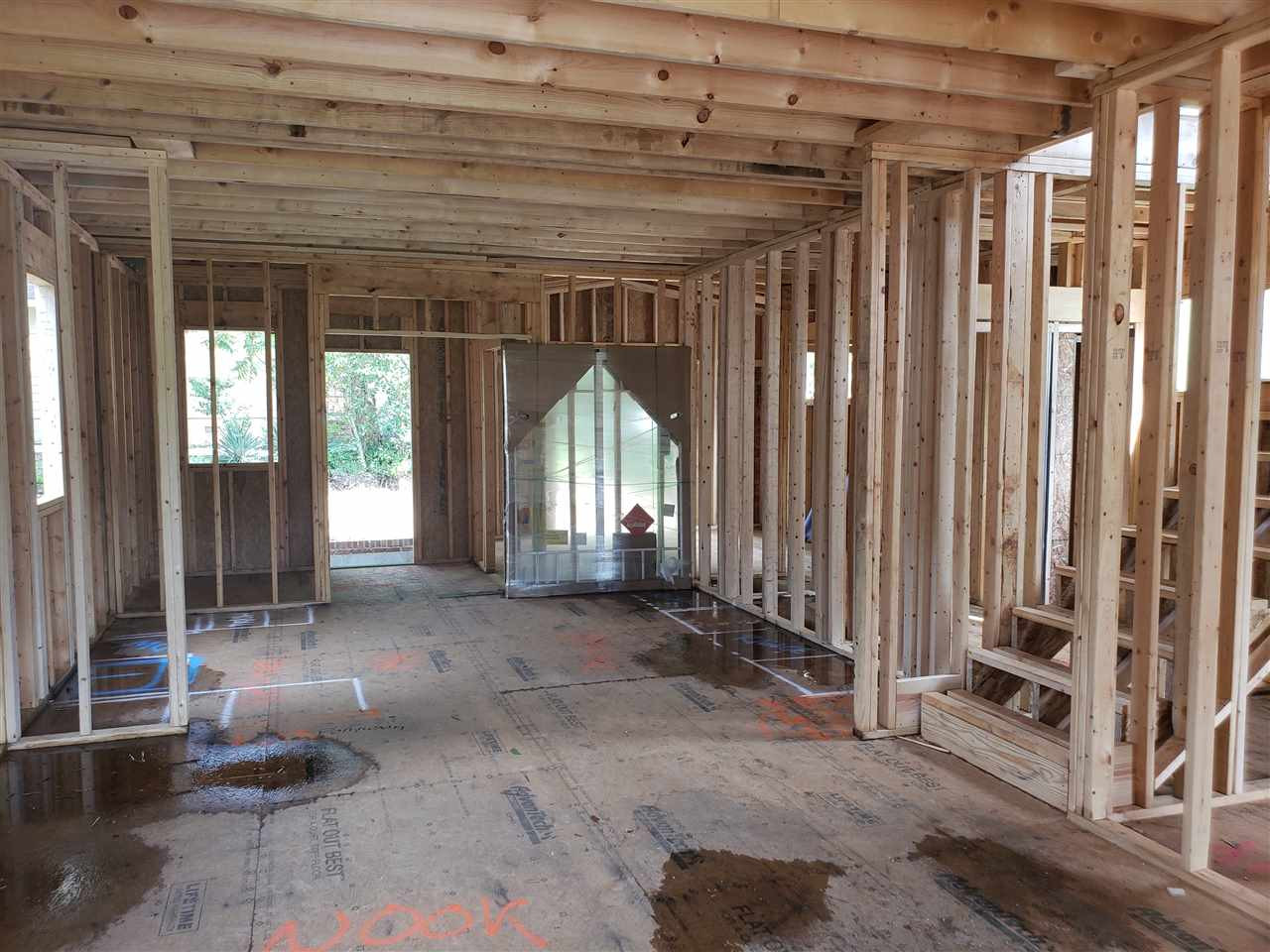 16 Hill Street Raleigh, NC 27610 - Photo 5 of 25 Looking into Kitchen area from Living Room. Large kitchen space Downstairs Space