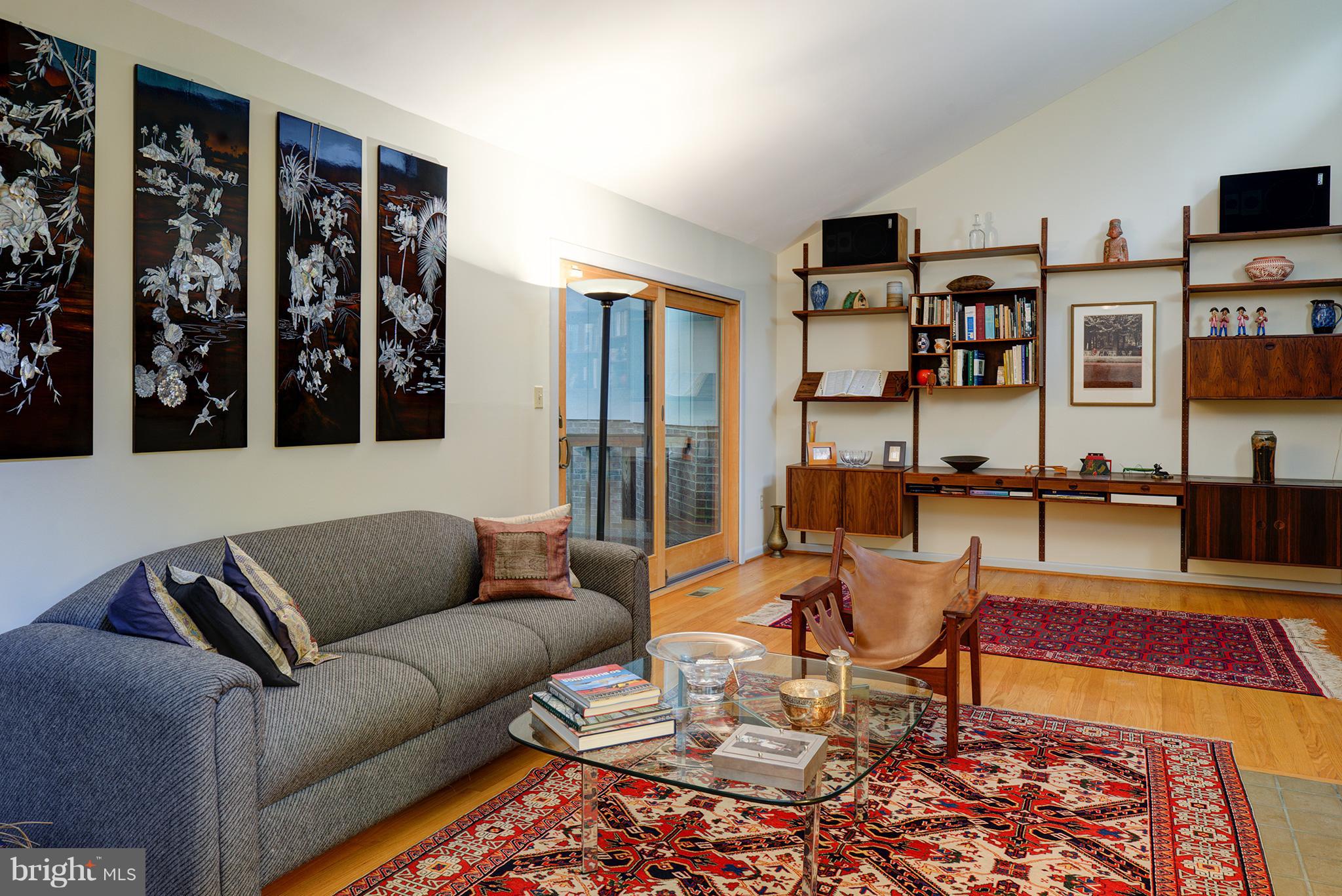 12010 Aintree Lane Reston, VA 20191 - Photo 4 of 28 Two Sliding Glass Doors lead you to expansive deck
