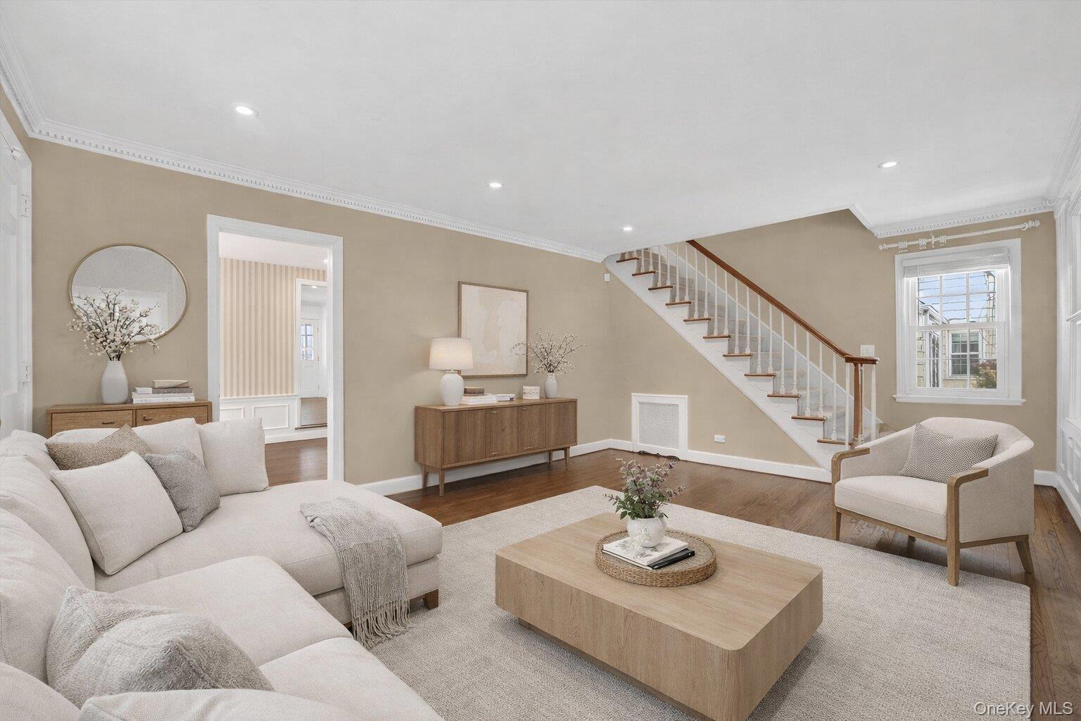 30 Argyle Road Rye Brook, NY 10573 - Photo 3 of 48 a living room with furniture and a table