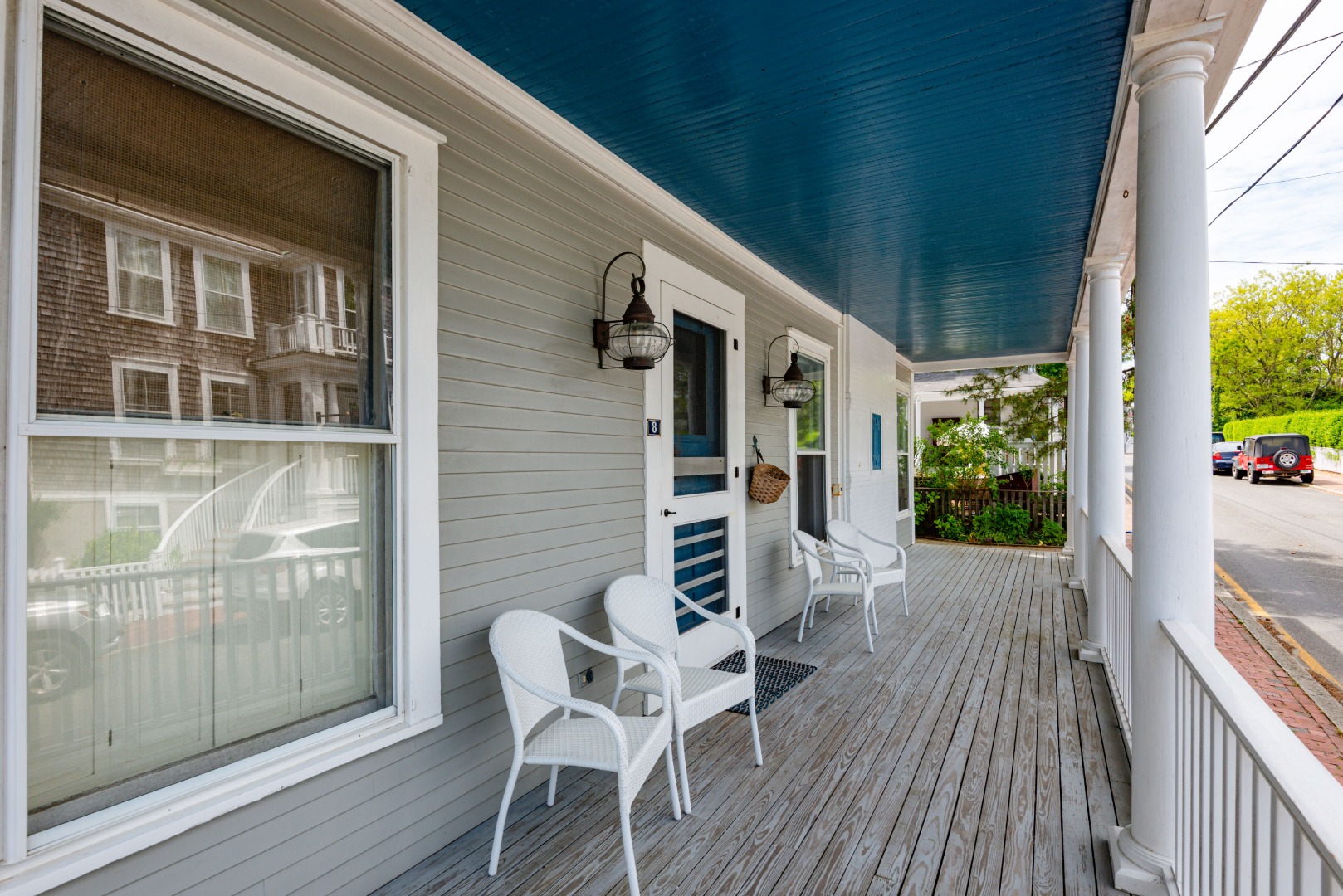 8 D Cliff Road, Unit 4D Nantucket, MA 02554 - Photo 18 of 18 a view of a house with backyard and wooden floor