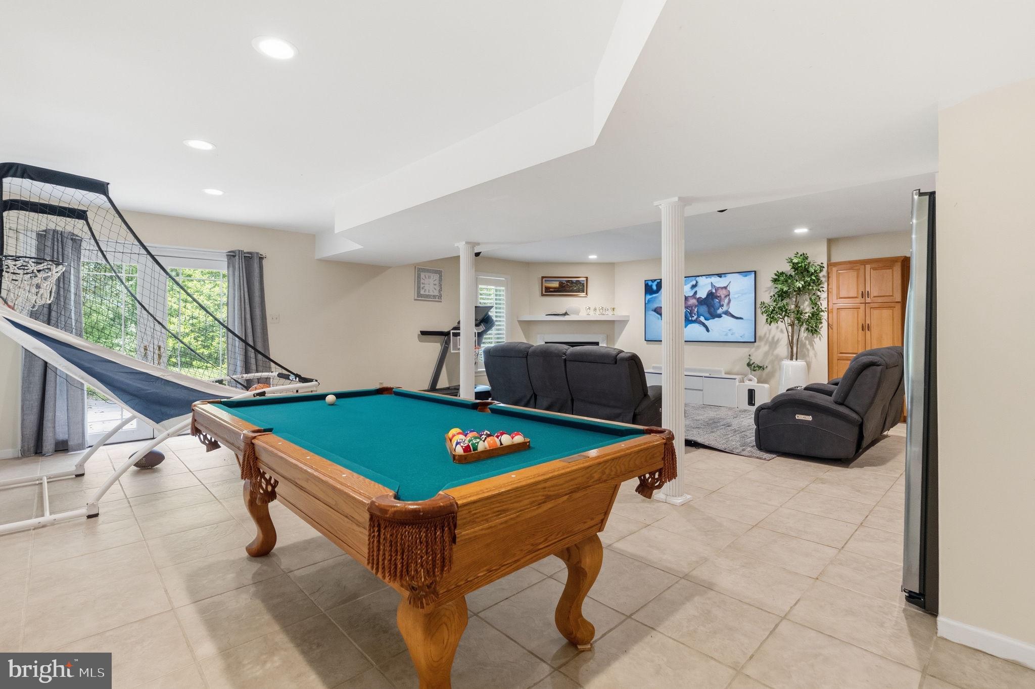 1350 Skelp Level Road Downingtown, PA 19335 - Photo 32 of 50 a room with pool table and windows