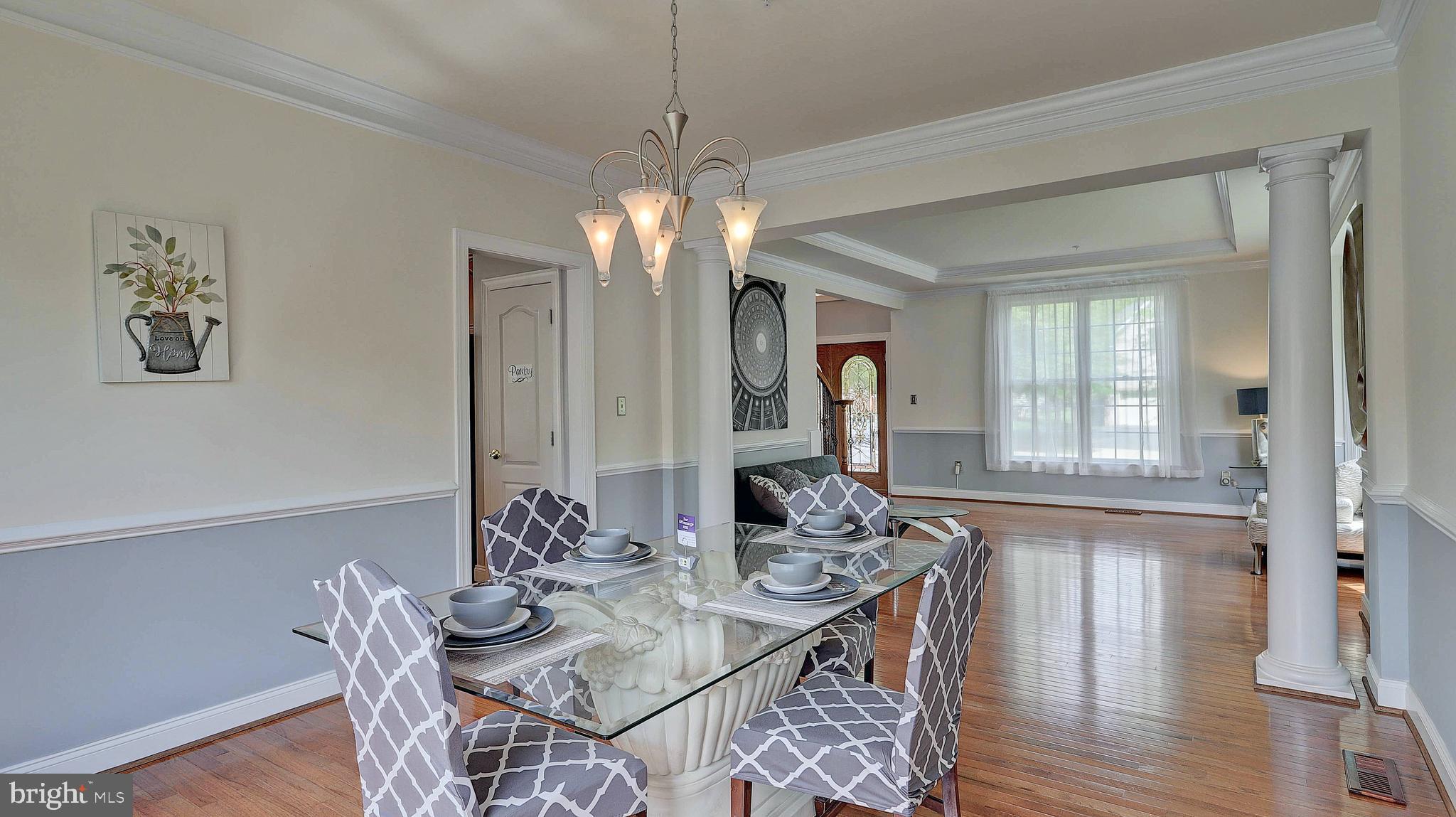 11303 Marlboro Ridge Road Upper Marlboro, MD 20772 - Photo 19 of 51 Dining room and Living room