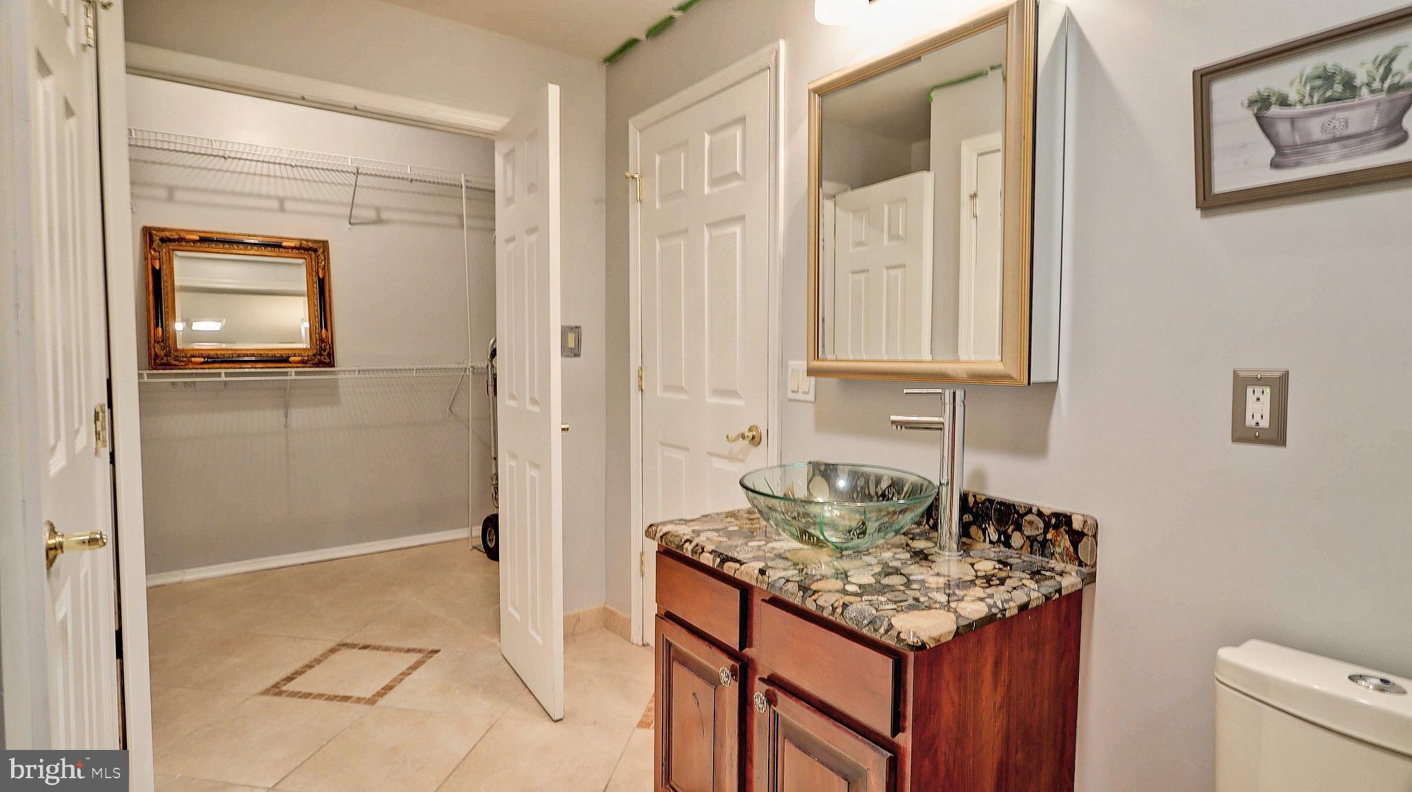 11303 Marlboro Ridge Road Upper Marlboro, MD 20772 - Photo 43 of 51 Lower level bath with huge closet