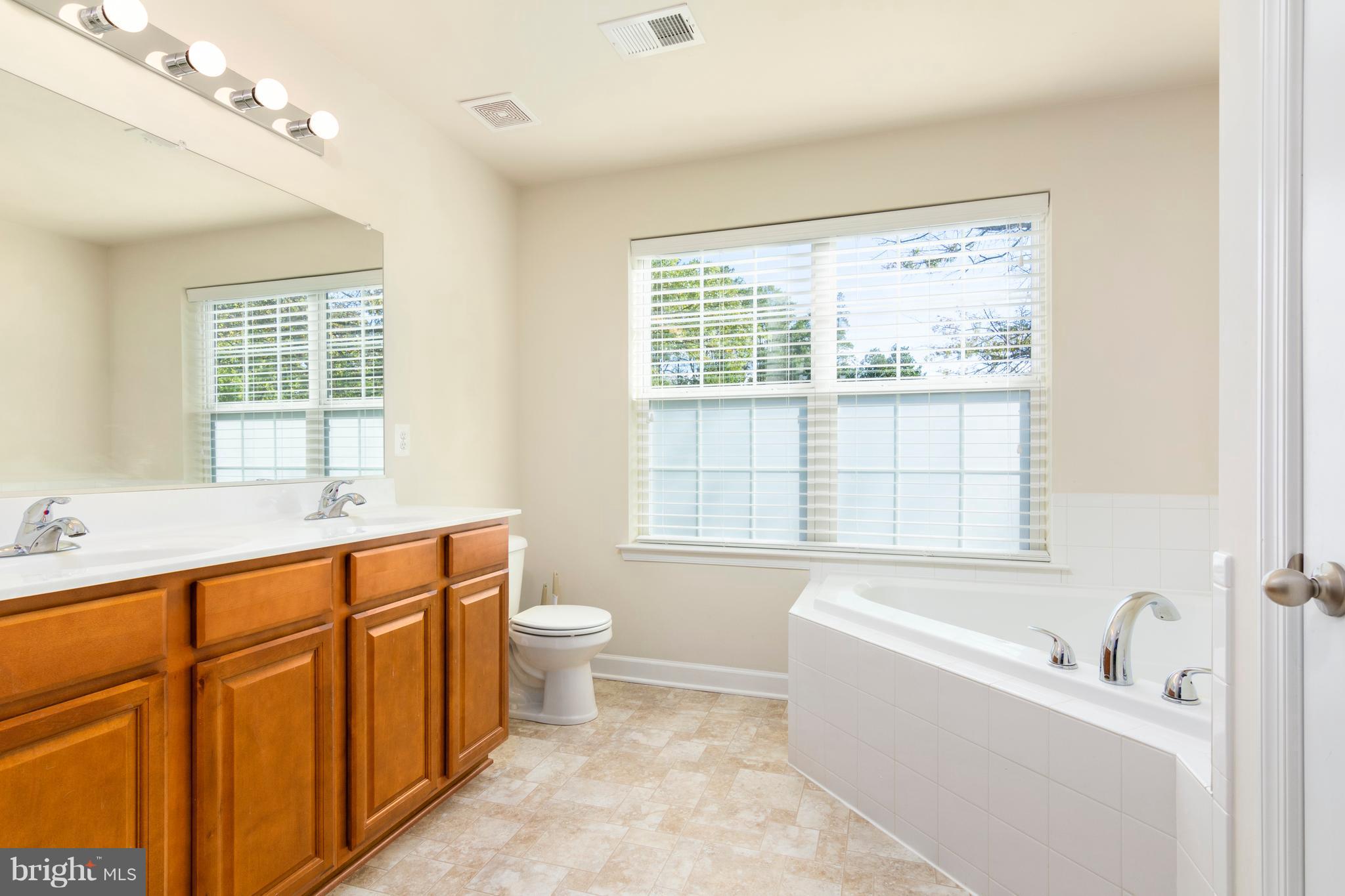 7918 New Freetown Road Pasadena, MD 21122 - Photo 15 of 25 Separate Soaking Tub and double Vanities.