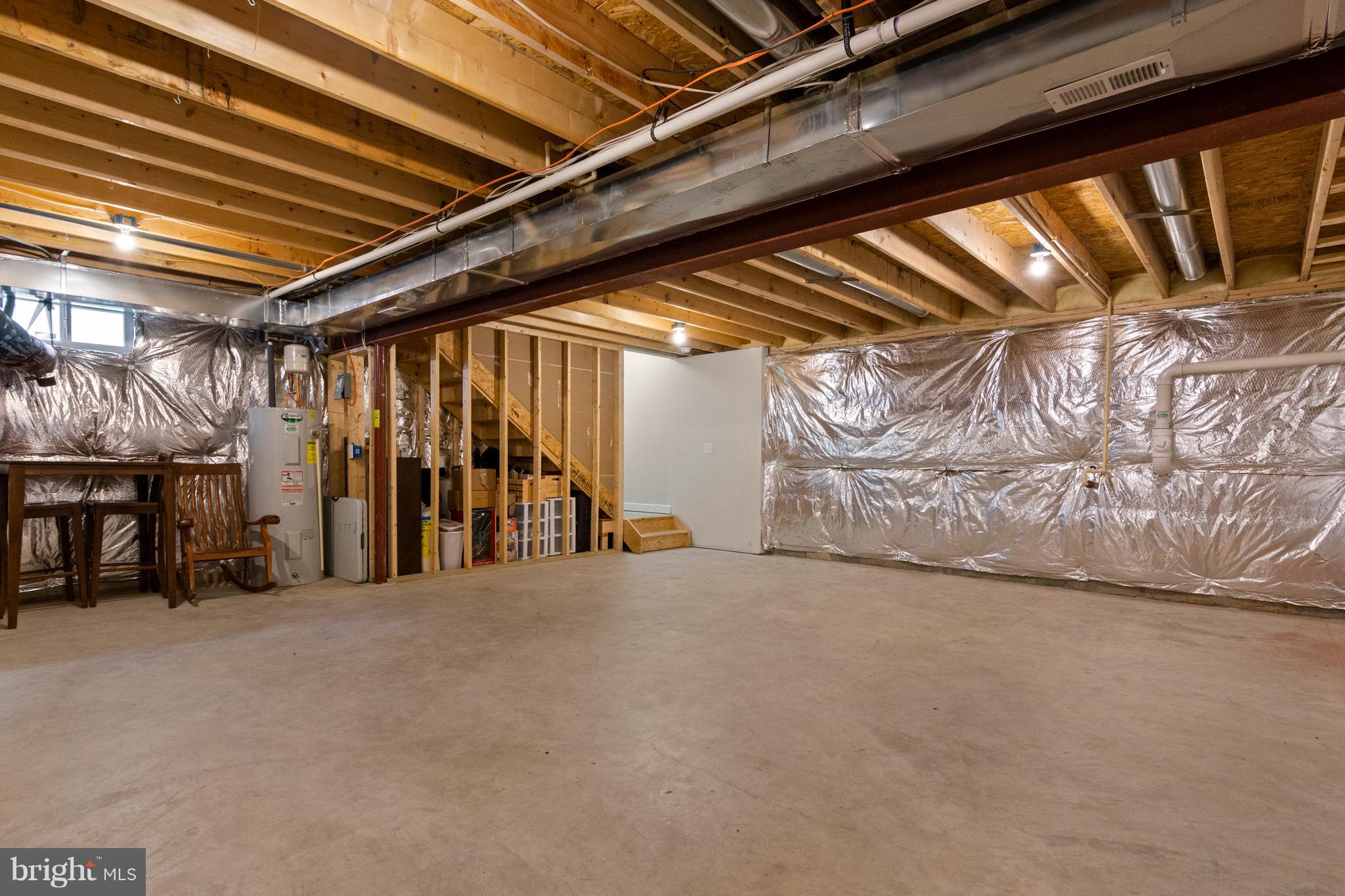 7918 New Freetown Road Pasadena, MD 21122 - Photo 22 of 25 Wide Open Basement with NO center polls