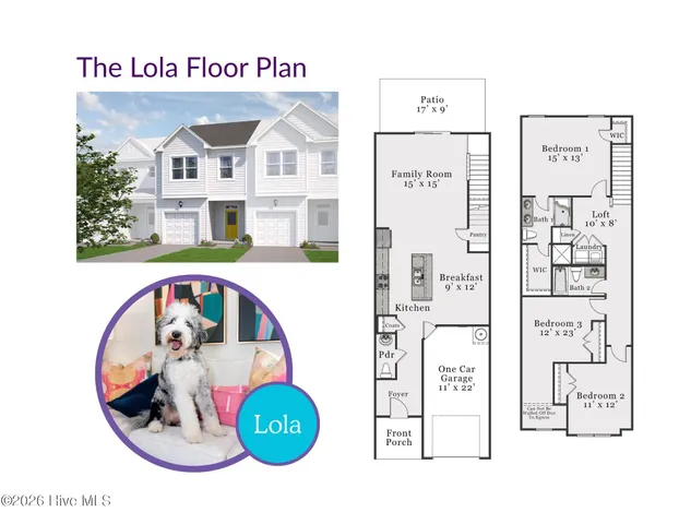 $289,990 | 7122 Fisk Drive Northeast, Unit 93, Leland, NC 28451