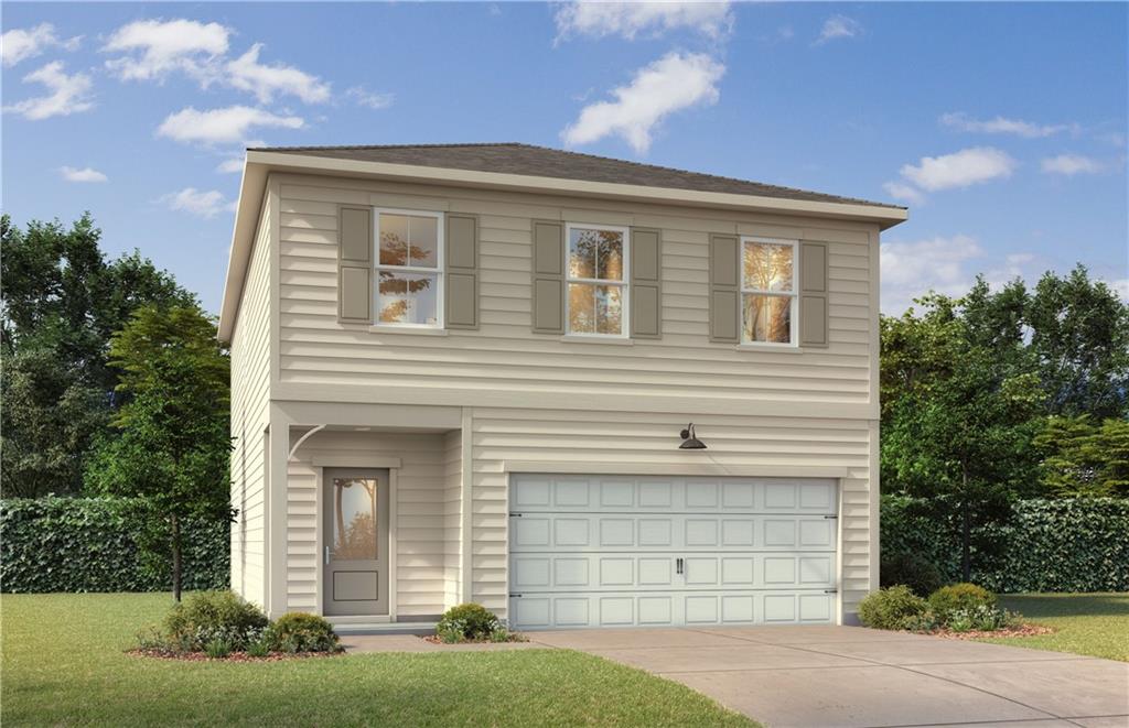 front view of a house