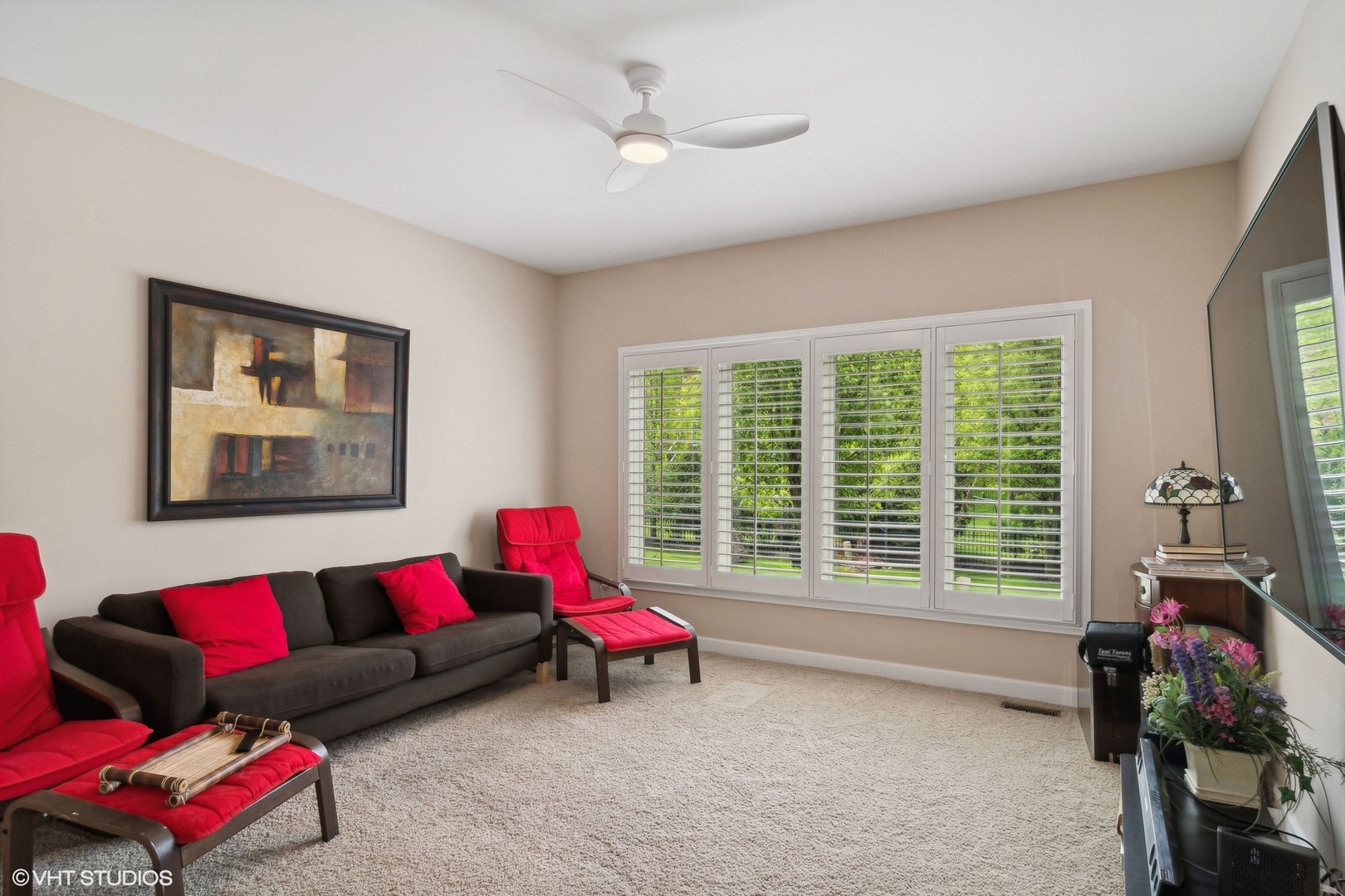 36 Ford Lane Naperville, IL 60565 - Photo 16 of 42 a living room with furniture and a large window