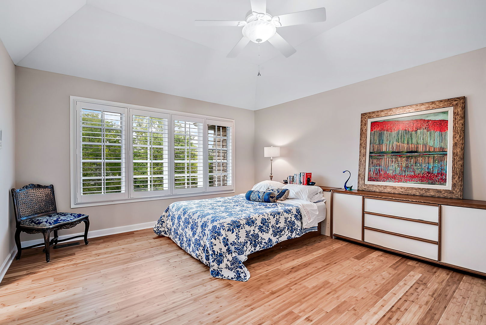 36 Ford Lane Naperville, IL 60565 - Photo 25 of 42 a bedroom with a bed and a large window