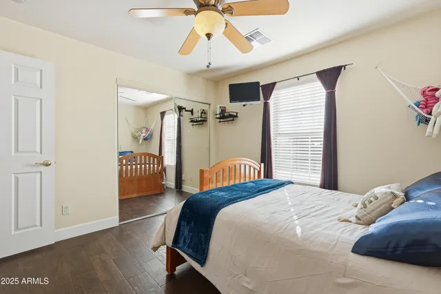 a house view with a seating space