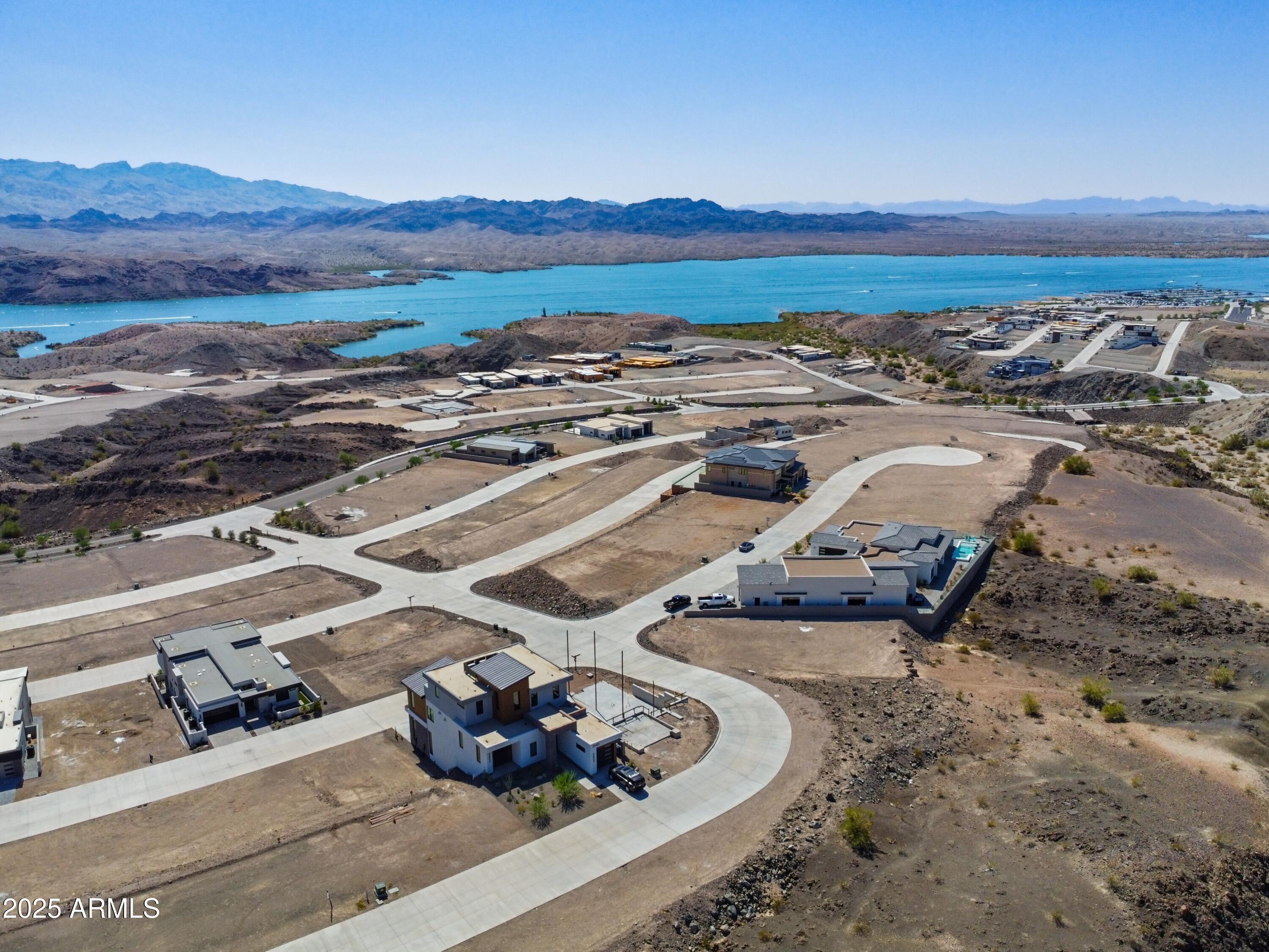 a view of a city with ocean