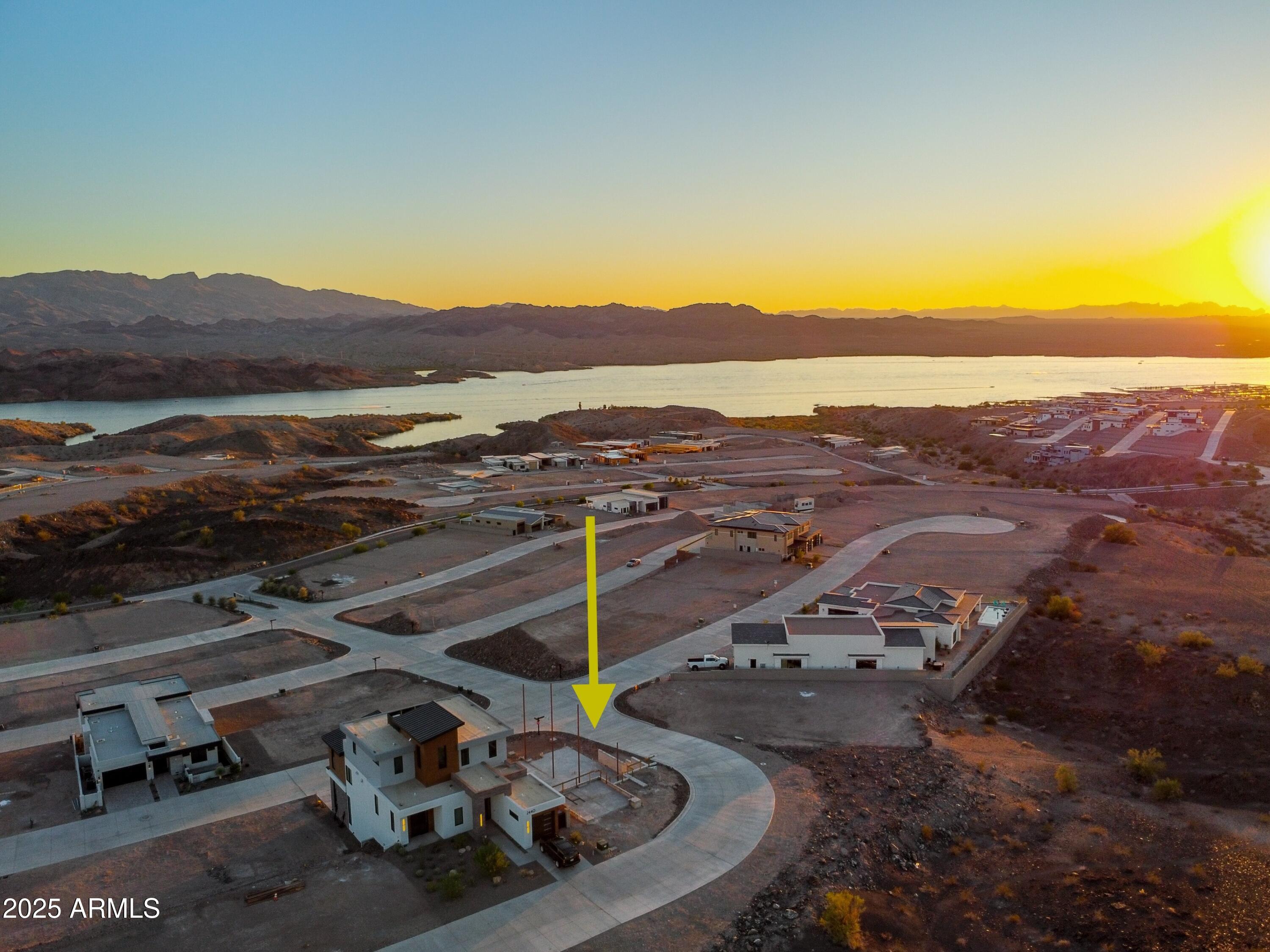 2436 The Rdgs Way, Unit 49 Lake Havasu City, AZ 86406 - Photo 12 of 12 an aerial view of residential house and ocean view