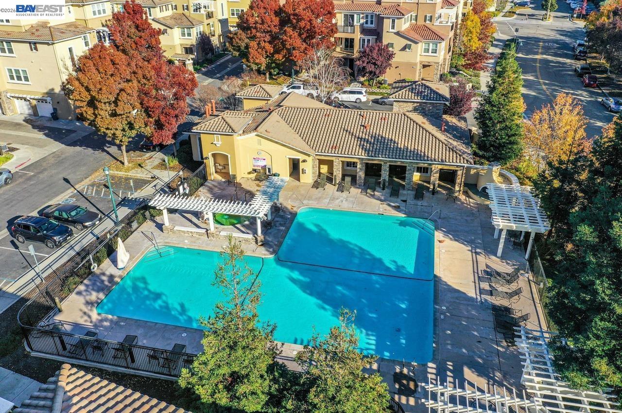 3391 Monaghan Street Dublin, CA 94568 - Photo 31 of 57 an aerial view of a house with a garden