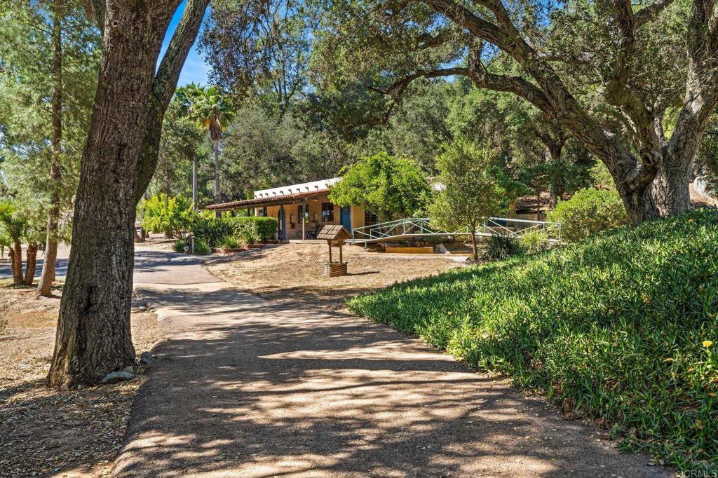 13511 Hilldale Road Valley Center, CA 92082 - Photo 2 of 46 a view of a yard with plants and trees