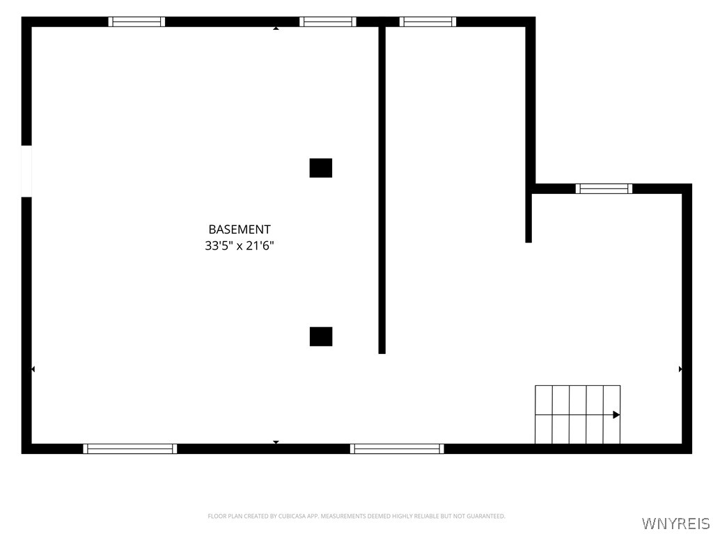 100 Wardman Road Tonawanda, NY 14217 - Photo 40 of 40 basement floorplan