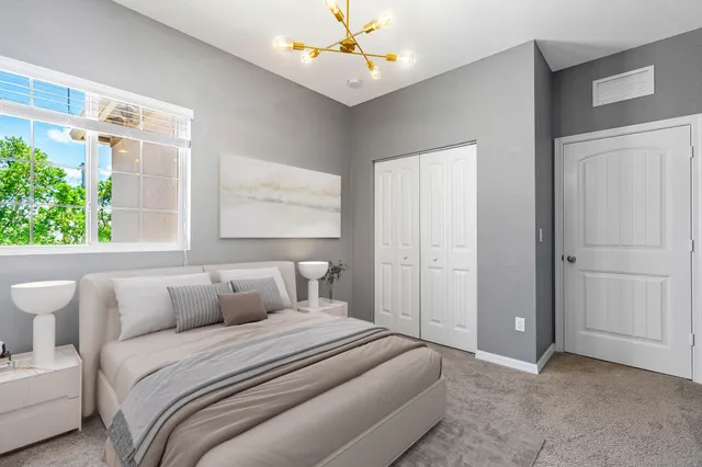 a view of washer and dryer in a utility room
