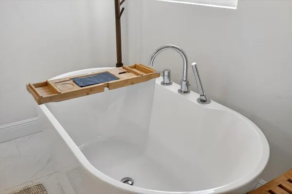 a close view of a sink in a bathroom
