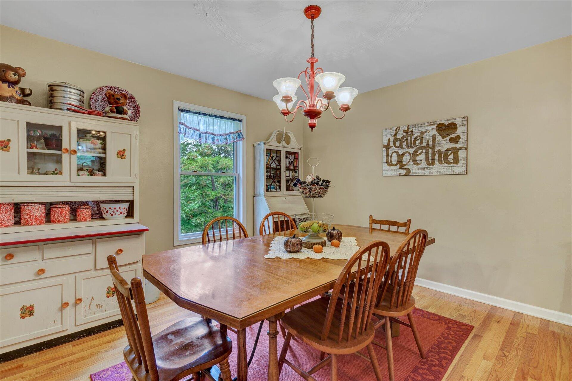 415 Eton Road Hardy, VA 24101 - Photo 13 of 44 a view of a dining room with furniture window and wooden floor