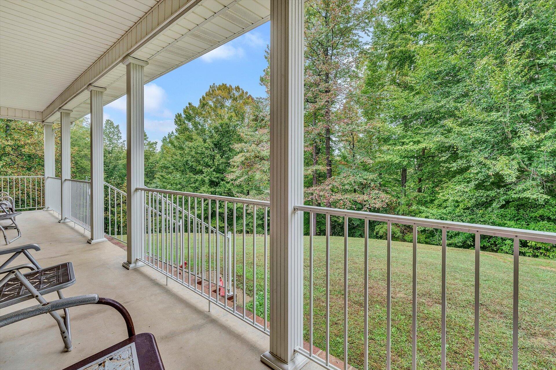 415 Eton Road Hardy, VA 24101 - Photo 8 of 44 a view of a balcony with chairs