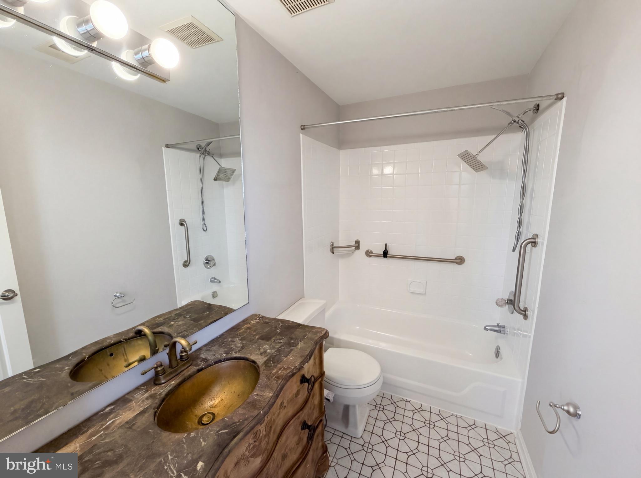 724 13th Street Northeast Washington, DC 20002 - Photo 6 of 20 Modern bathroom with elegant finishes.