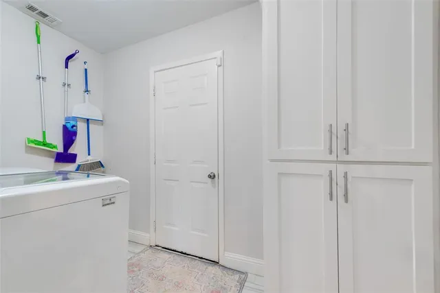 a view of a storage & utility room